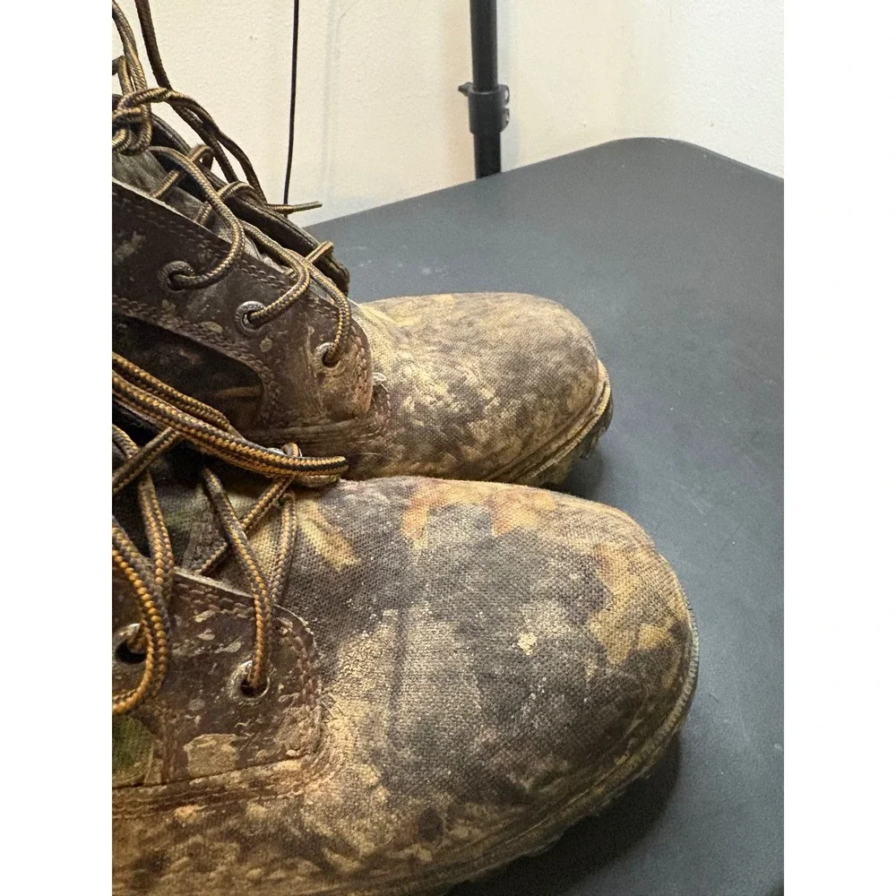 Pro Line Mens Camo Hunting Boots 800g Thinsulate Ultra Oil Resistant Size 10